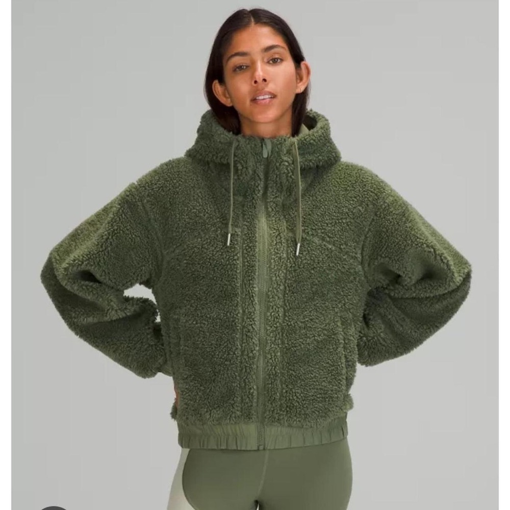 lululemon athletica Olive Teddy Jacket